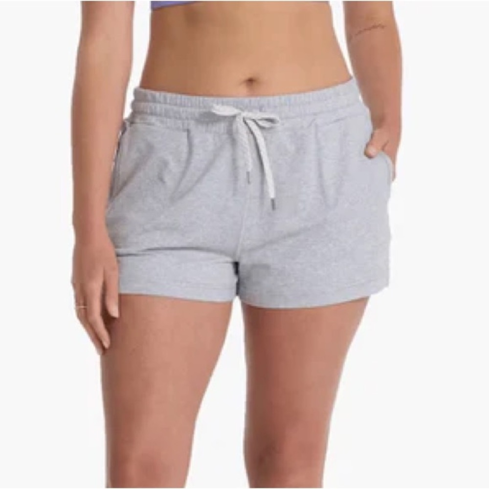 Vuori Gray Athletic Shorts for Women